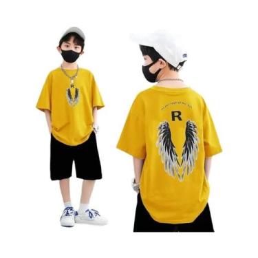 Imagem de Conjunto De Roupas De Verão Para Meninos E Meninas, Camiseta De Manga 