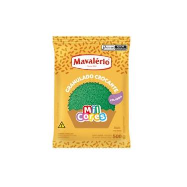 Imagem de Granulado Colorido Mil Cores Mavalério 500g, Verde