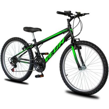 Imagem de Bicicleta Aro 26 Dropp Sport Infantil Adulto 18 vel marchas Freio V-Br