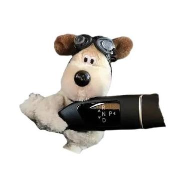 Imagem de Pelúcia De Cachorro Fofo Para Decoração De Carro, Acessório Interno Pa