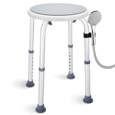 Imagem de pxsulliao Assento De Banho Ajustável, Cadeira Para Chuveiro Compatível Com Fsa/Hsa Idosos E Deficientes, Banco Transferência Banheira Interno
