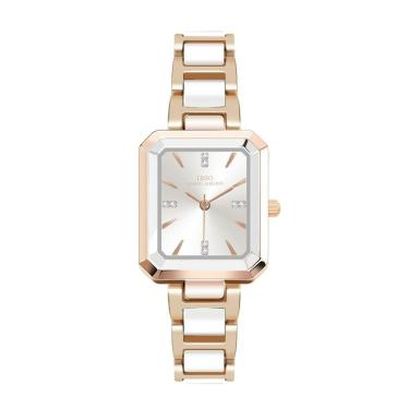 Imagem de Relógio De Quatzo Feminino Ibso 9698 à Prova D'água Branco