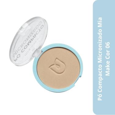 Imagem de Pó Compacto Micronizado Mia Make Cor 06
