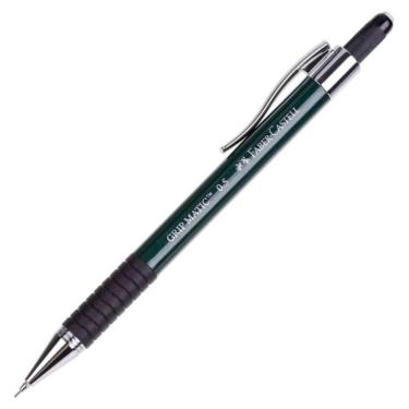 Imagem de Lapiseira Grip Matic 0,5mm Cores Sortidas Grip Emborrachado Faber-castell Verde