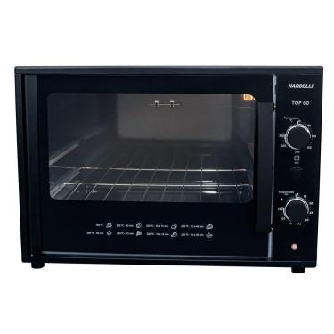 Imagem de Forno Eletrico Nardelli 60L Top 60 1750W Preto 110V