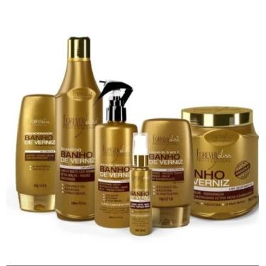 Imagem de Kit Banho de Verniz Profissional Forever Liss