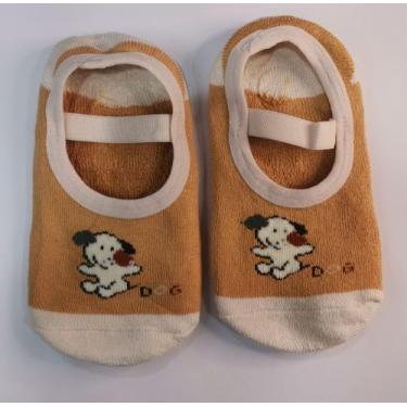 Imagem de Meia Sapatilha Pilates Infantil menino com Estampas Antiderrapante han