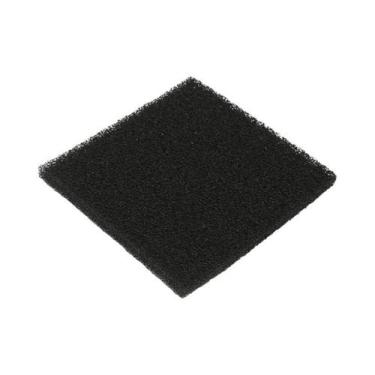 Imagem de Esponja De Filtro De Carvão Ativado Preta Para Cachimbo, 13x13x1cm, Al