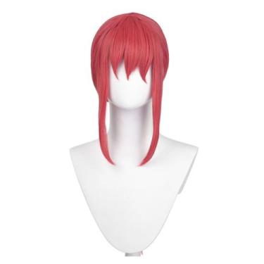 Imagem de Peruca Makimas Anime Cosplay Chainsaws, festa à fantasia masculina - t