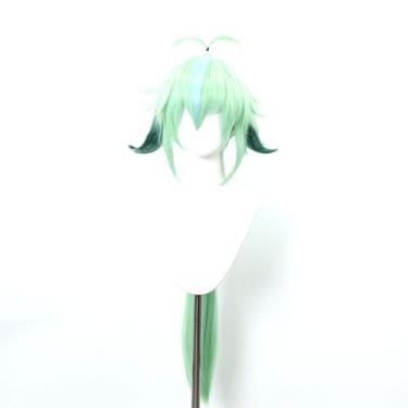 Imagem de Peruca de cosplay Genshin Impact Sucrose, fantasia de anime 68 cm - ta