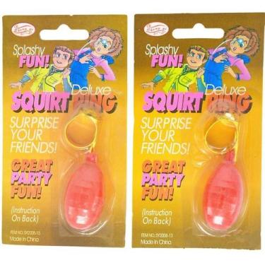 Imagem de Squirt Ring Water Ring Tricky Toys Spray Water Funny Gags - Gloome Sto