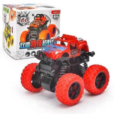 Imagem de Toy Mini 4WD Truck 4 Wheels Monster Truck Stunt Car para crianças - Gl