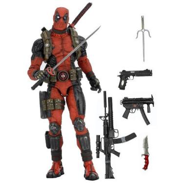 Imagem de Figura Toy X-men Wolverine Deadpool 16 cm de PVC dobrável - Disney