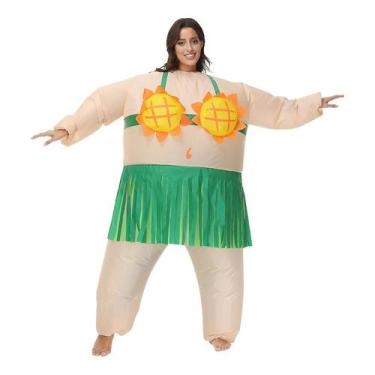 Imagem de Roupas infláveis à fantasia de festa no Havaí para adultos K Green - G