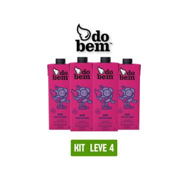 Imagem de Suco De Uva 100% Do Bem 1L - Kit 4 Unidades