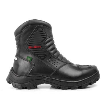 Imagem de Bota Bell Boots Masculina Motociclista Couro Premium Resistente à Água-Masculino