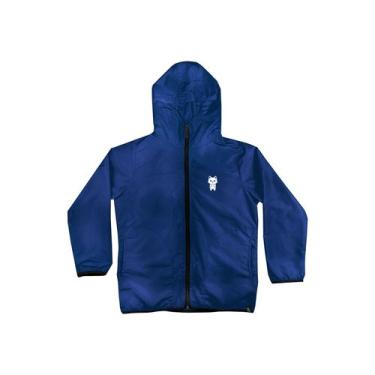 Imagem de Jaqueta Corta Vento Light Infantil Azul Menina WSS Cat - WSS BRASIL, A
