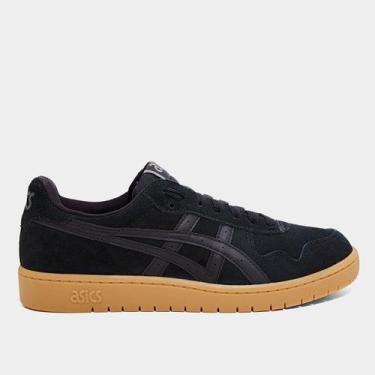Imagem de Tênis Asics Japan S Camurça Masculino, Preto, Grafite, 43