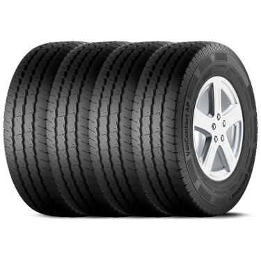 Imagem de Kit 4 Pneu 225/65R16 Continental VanContact AP 112/110R 8PR
