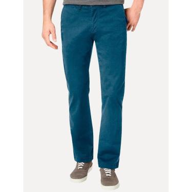 Imagem de Calça Tommy Hilfiger Masculina de Sarja Brooklyn Azul Cobalto-Masculino