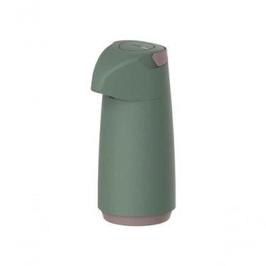 Imagem de Garrafa Térmica Tramontina Exata Com Ampola De Vidro 1 Litro Verde