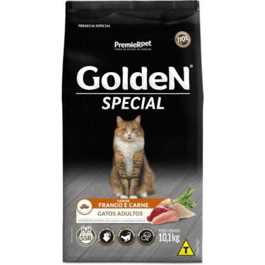 Imagem de Ração Premier Golden Special Gato Adulto Frango E Carne 10Kg