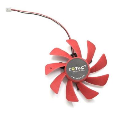 Imagem de Cooler Fan Placa De Video Red Ventoinha T129215sh Gtx 1050 - NoBrand