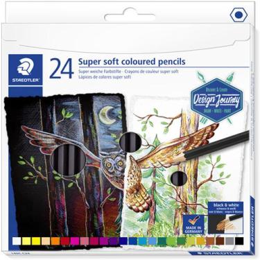 Imagem de Lapis de Cor Soft C/24 Cores 149c C24 - STAEDTLER