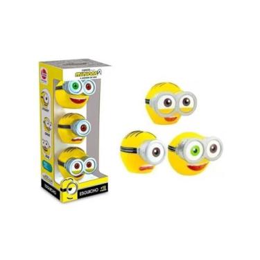 Imagem de Bolinha Esguicho Minions Brinquedo Banho - Lider - Líder