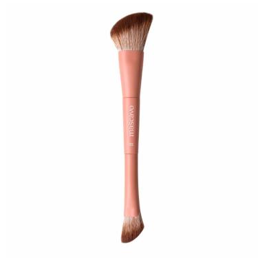 Imagem de Pincel de Maquiagem Duplo Angular Pro Series 02 para Contorno Blush e Bronzer com Cerdas Sintéticas Mascavo