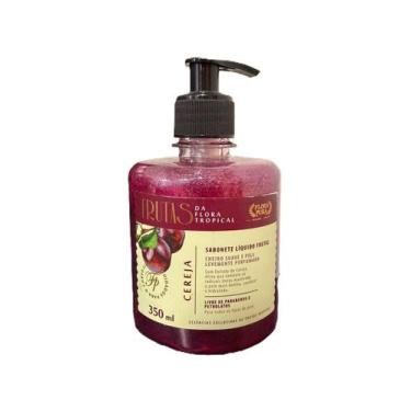 Imagem de abonete Líquido Cereja Flora Pura 350ml Extrato Frutal Pump