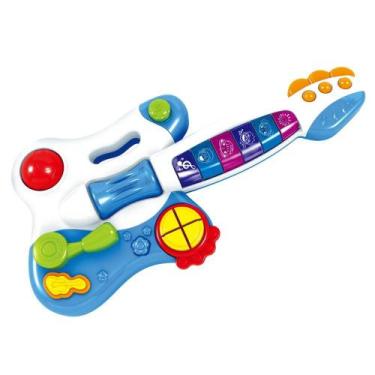 Imagem de Minha Primeira Guitarra Elétrica Azul Multikids - BR1092