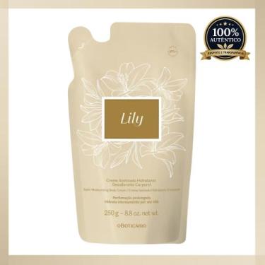 Imagem de Refil Lily Creme Acetinado Hidratante Desodorante Colônia 250g - O Bot
