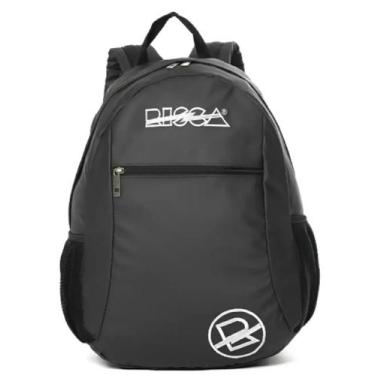 Imagem de Mochila Feminina Masculina Preta Risca Original Com Garantia de 12 Mes