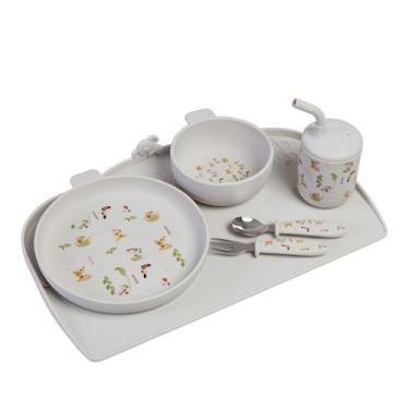 Imagem de Kit de Alimentação em Silicone Boho Chic - Tiny Love