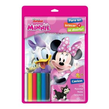 Imagem de Livro - Disney - Massinha divertida - Minnie - Blister