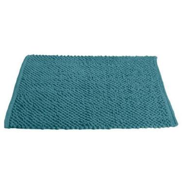 Imagem de Tapete De Banheiro Antiderrapante Micropop 60X40 Azul - Camesa