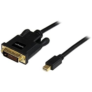 Imagem de StarTech. Cabo adaptador Mini DisplayPort para DVI de 91 cm - Conversor de vídeo Mini DP para DVI - Cabo MDP para DVI para Mac/PC 1920 x 1200 - Preto (MDP2DVIMM3B)
