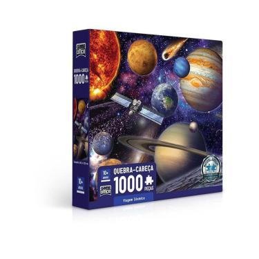 Imagem de Quebra-Cabeça Viagem Cósmica 1000 Peças - Toyster