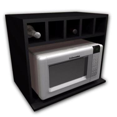 Imagem de Suporte Para Microondas Nicho Garrafeiro Bilhó Móveis