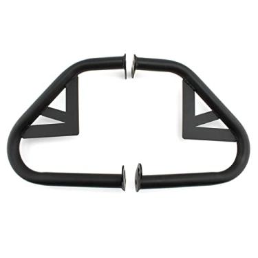 Imagem de FINMOKAL Triângulos Da Barra De Proteção Contra Colisão Do Protetor Do Motor Adequados Para Bonneville T100 T120 Preto