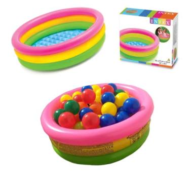 Imagem de Piscina De Bolinha Sunset 40 Litros + 25 Bolinhas