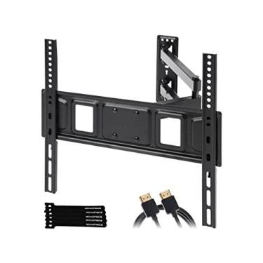 Imagem de Monoprice Full-Motion Articulating TV Wall Mount Bracket for TVs 32in to 55in, Max Weight 77 lbs, Extension Range of 2.8in to 17in, VESA Patterns Up to 400x400, Fits Curved Screens - EZ Series