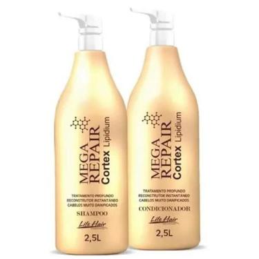 Imagem de Mega Repair Shampoo + Condicionador Lavatório Life Hair