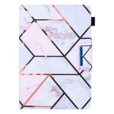 Imagem de CUTTIZ Capa de tablet colorida universal elegante compatível com capa flip de 7 polegadas 8 polegadas 10 polegadas capa inserível cartão multifuncional suporte capa de couro (P0887 em geral)