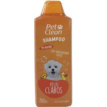 Imagem de Shampoo e Condicionador Pet Clean Pelos Claros 2 em 1 - 700 mL