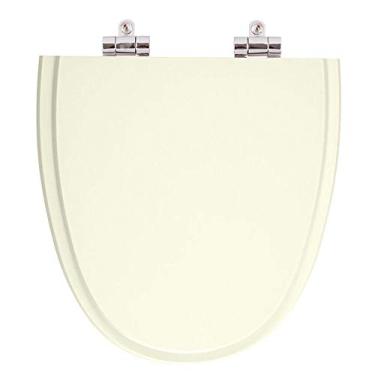 Imagem de Assento Sanitario Poliester com Amortecedor Aloha Pergamon (Bege Claro) para Vaso Celite