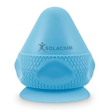 Imagem de Solacium Ferramenta de massagem terapêutica montável – Ferramenta de massagem de parede com ventosa de múltiplas superfícies para músculos doloridos, liberação miofascial, alívio do estresse, ponto
