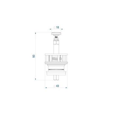 Imagem de Kit Multi Reparos para Válvulas de Descarga Docol 2040 - Censi
