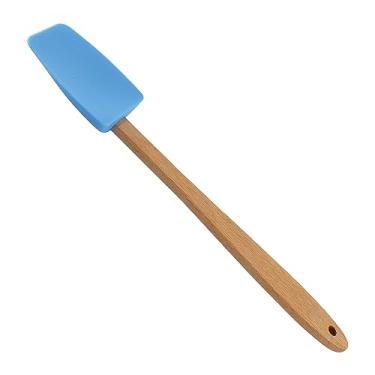 Imagem de R&M International Mini colher de silicone/espátula, 19,7 cm, azul